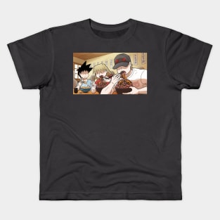 MH Trio Eating Donburi Kids T-Shirt